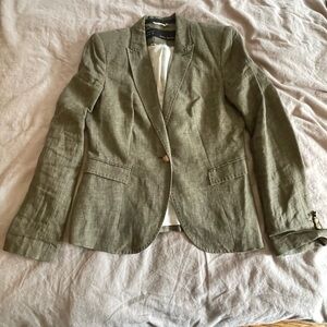 Zara Basic Khaki Blazer